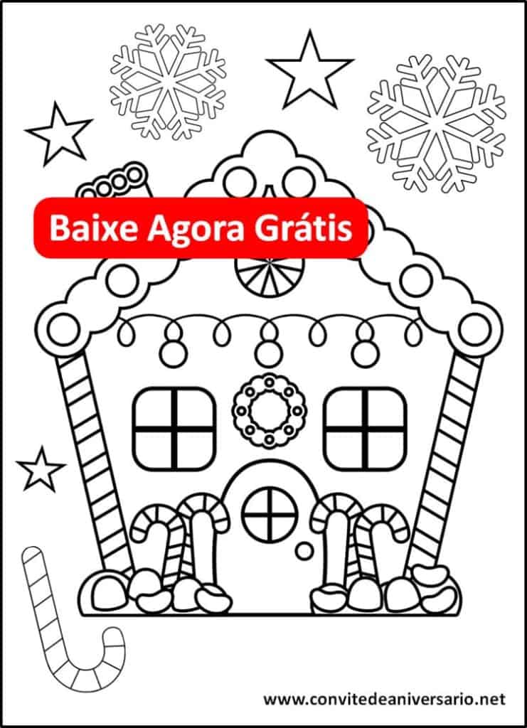 desenho natal infantil