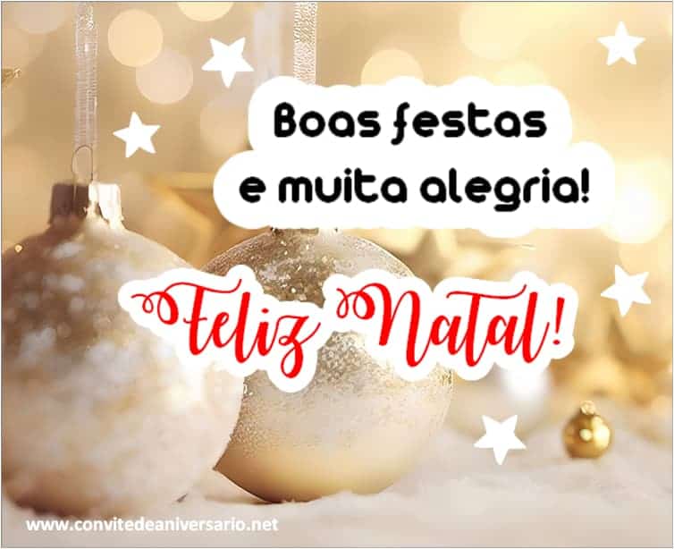 mensagem de natal família e amigos