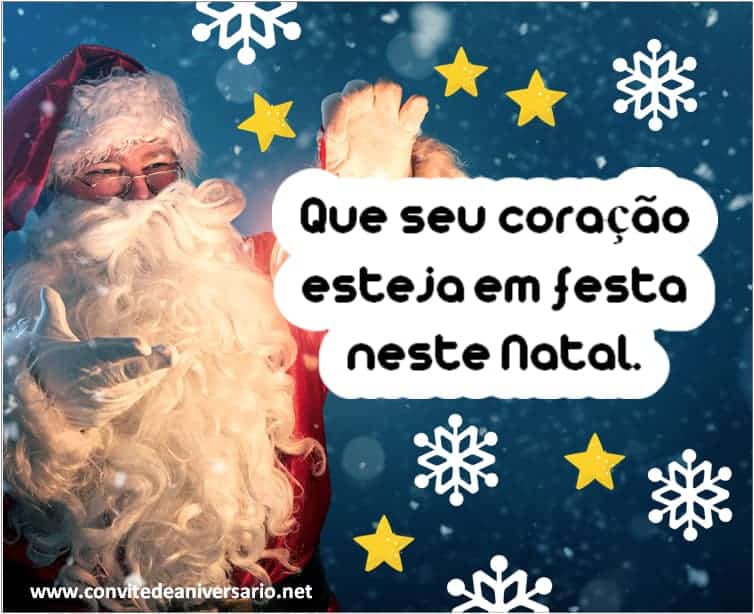 mensagem de natal bonita