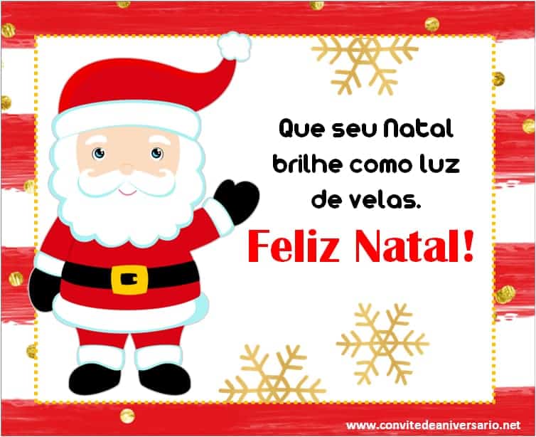 mensagem natal para crianças