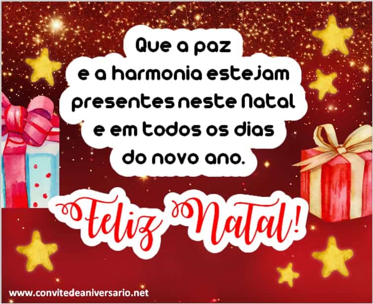 mensagens curtas de natal